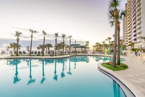 Penthouse Floor 1 Bedroom Resort Condo Direct Oceanfront Wyndham Ocean Walk - Daytona Funland 1908 Daytona Beach Apartment