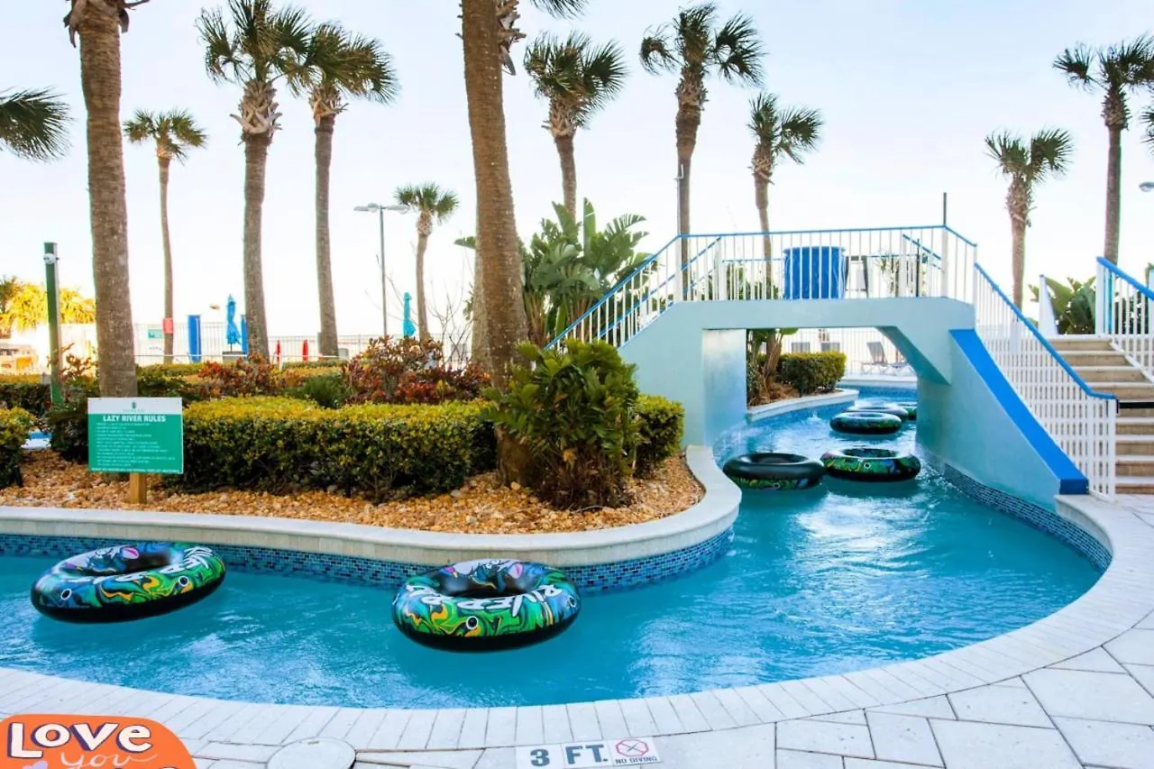 Penthouse Floor 1 Bedroom Resort Condo Direct Oceanfront Wyndham Ocean Walk - Daytona Funland 1908 Daytona Beach