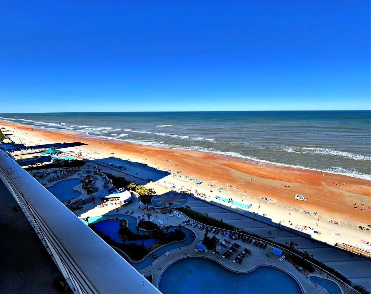 Penthouse Floor 1 Bedroom Resort Condo Direct Oceanfront Wyndham Ocean Walk - Daytona Funland 1908 Daytona Beach