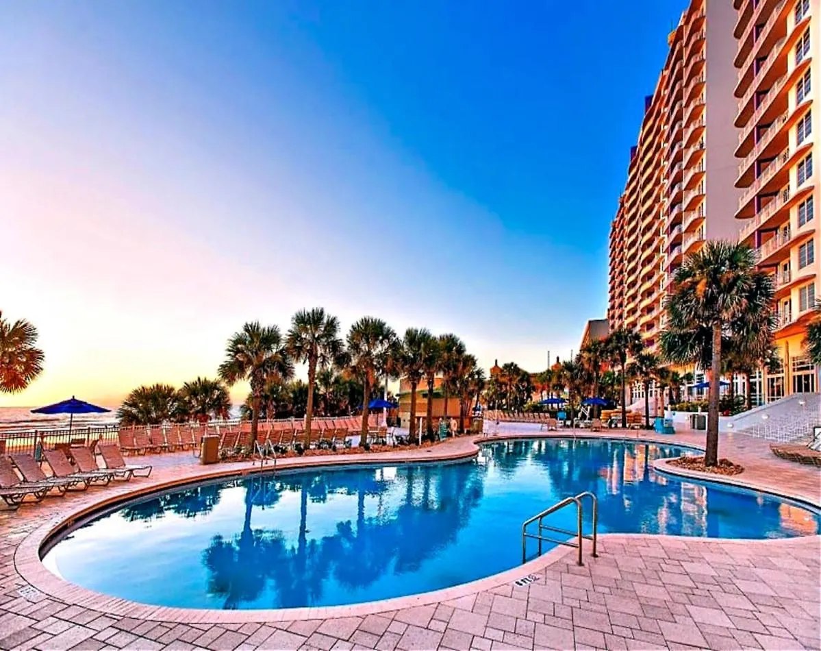 Penthouse Floor 1 Bedroom Resort Condo Direct Oceanfront Wyndham Ocean Walk - Daytona Funland 1908 Daytona Beach United States